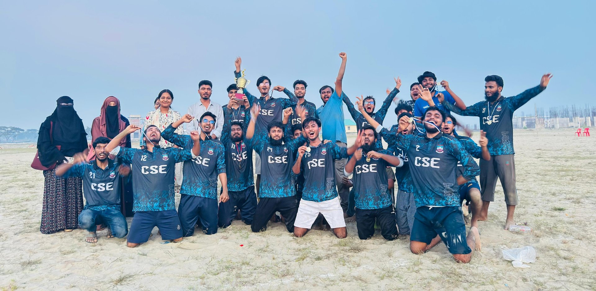 Champion of the Intra-department Football Tournament 2025